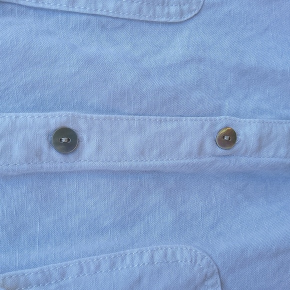 Ruby Rd. White Button Down Blouse Size 18 - Picture 5 of 10